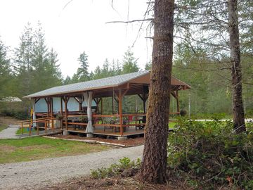 Another look at one of the buildings and the resort