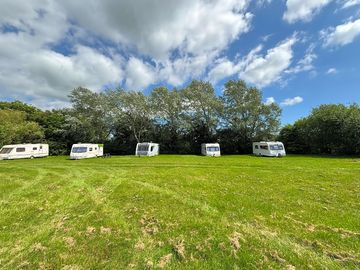 Spacious pitches