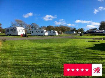 A view of the campsite