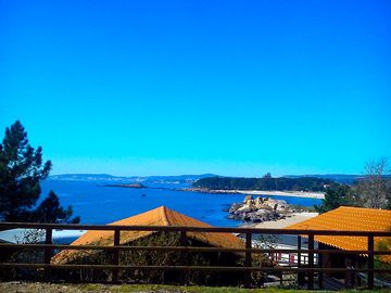 Sea views from the site
