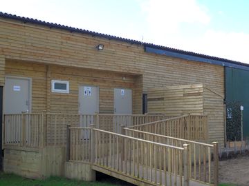 Showers and toilets with disabled access