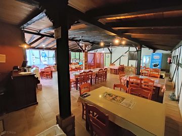 Inside the restaurant