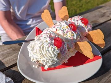 Huge delicious desserts