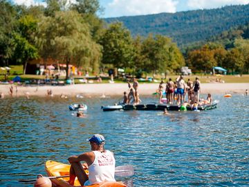 Swim and enjoy the lake