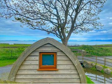 The view from the pod