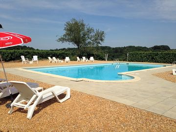 Relax by the pool
