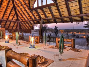 Restaurant at the lodge
