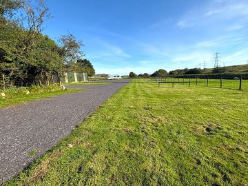 View to the pitches