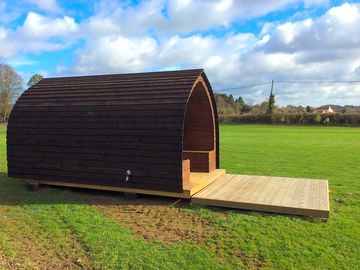 Pods are connected to mains electricity