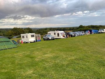 Electric grass pitch