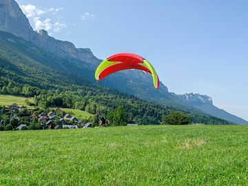 Paragliding near by