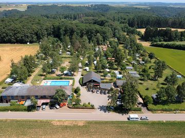 Aerial view of the site