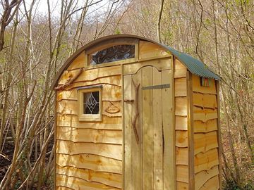 Composting loo made from recycled materials