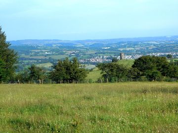 View from the non-electric pitches