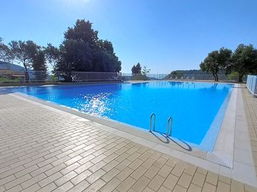 The swimming pool