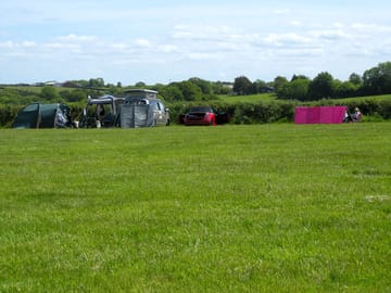 View over the grass pitches