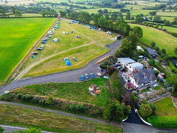 Aerial view of the site