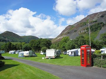 Touring pitches with smashing views