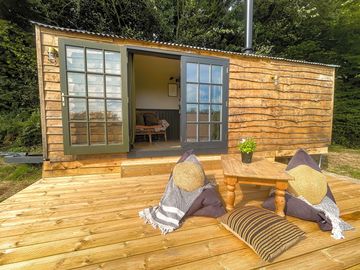 Decking with low-level seating