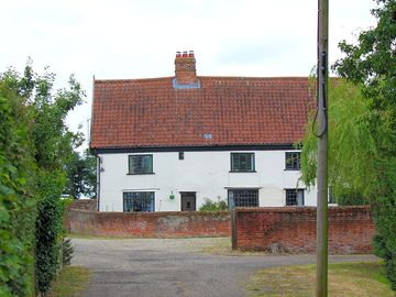 Entrance to site and farmhouse