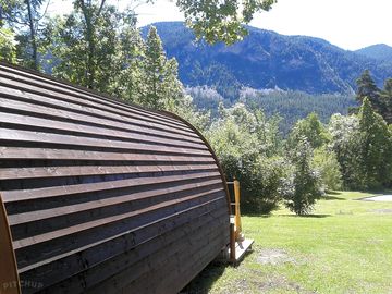 View from the pod