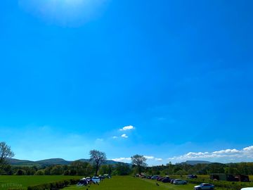 Beautiful day at the campsite