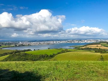 Visitor image of the view from the second field