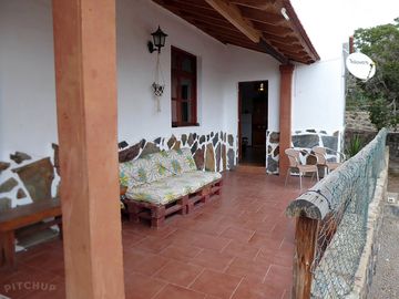 Hostel terrace