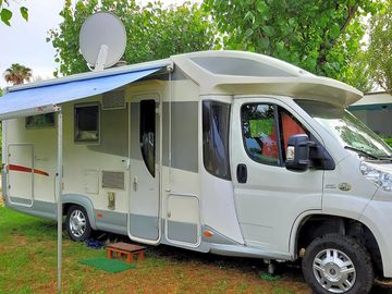 Space for an awning