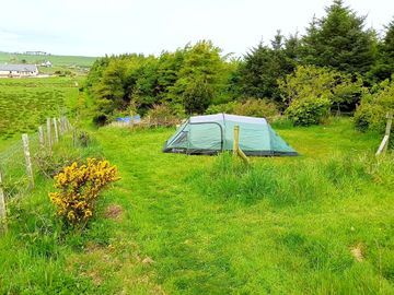 Pitch 10 The pitch is at the top of the campsite,