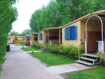 External view of the lodges