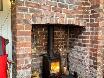 Original fireplace