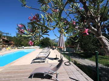 Swimming pool and sun deck
