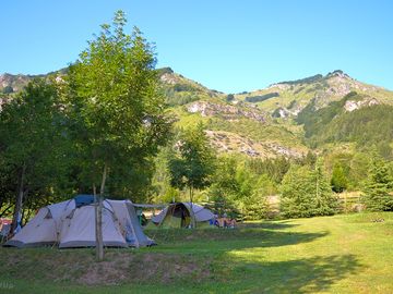 Camping with a view