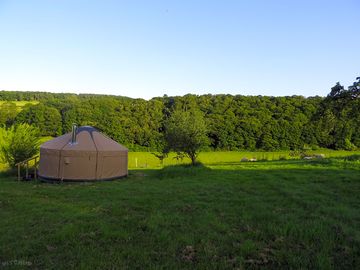 New yurts at willey lane farm