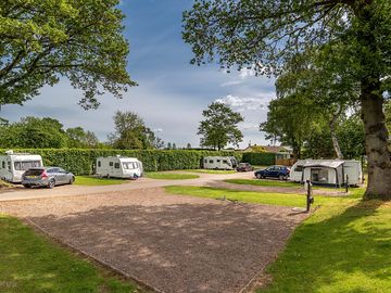 Hard-standing gravel pitches