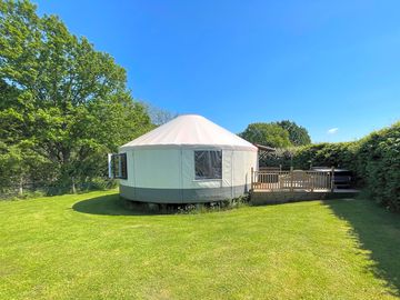 Plenty of garden space around your yurt