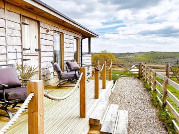 Terrace and view