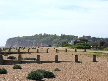 Pett level beach a short walk away