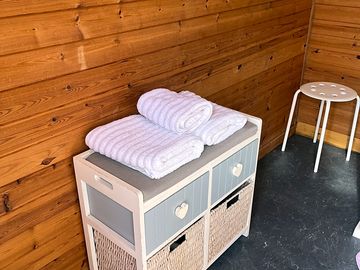 Towels provided