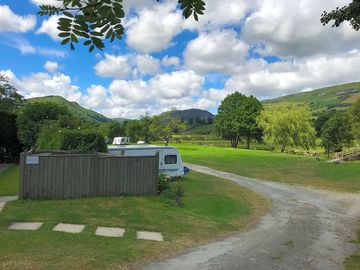 The approach to the touring area