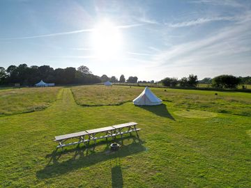 Picnic tables may be available for group bookings