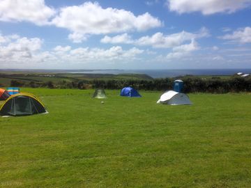Sea views from every pitch