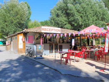 Snack bar terrace