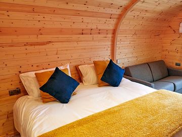King-size bed