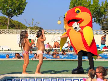 Pool mascot