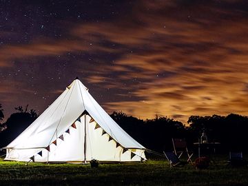Site at night
