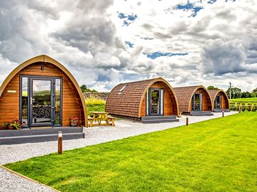 Exterior of the pods