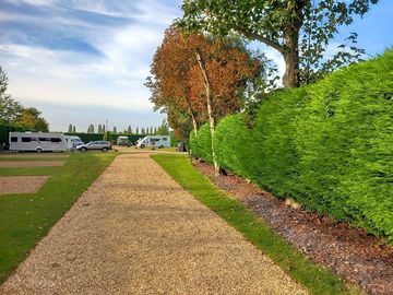 Walkway to pitches