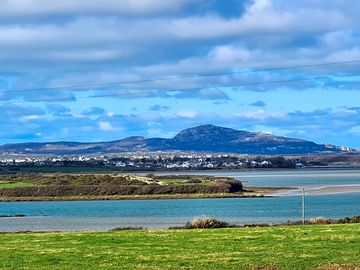 The sea is within walking distance of the site